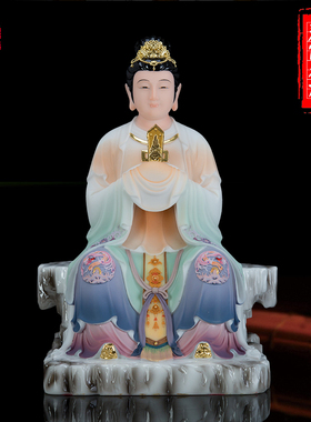碧霞元君汉白玉泰山娘娘工艺品