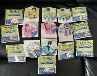 日谷现货蓝色监狱蓝锁AJ2024凪诚士郎nagi玲王象棋闪吧唧立牌特典