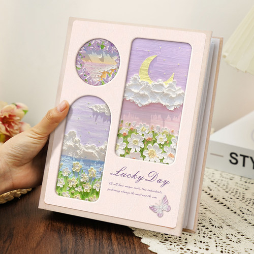 34五7寸拍立得过塑相片记录册三