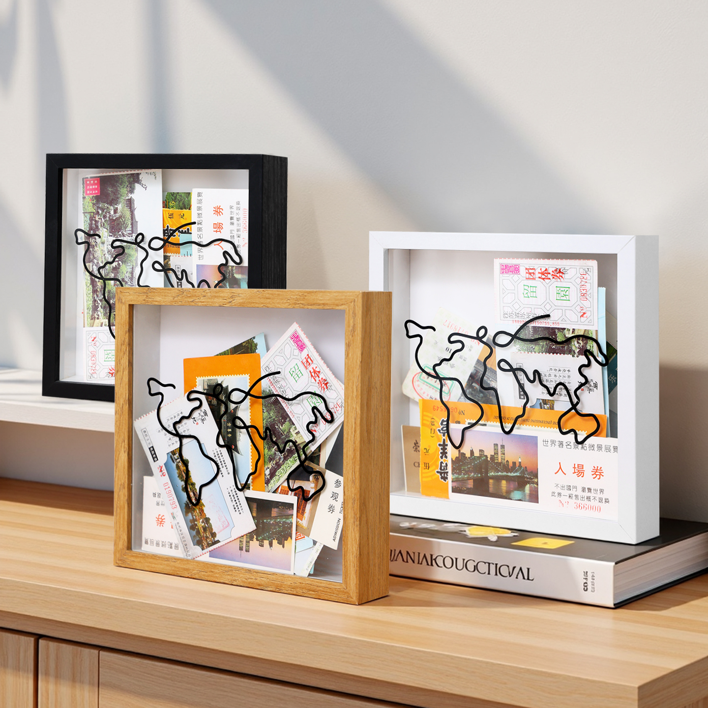 票根纪念收纳框创意门票展示框