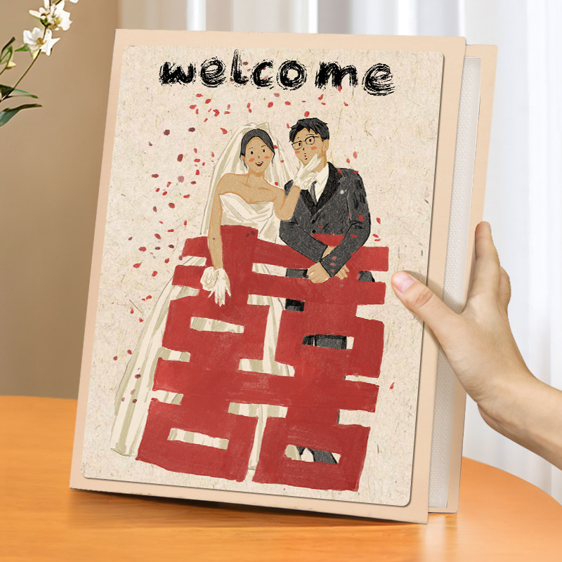 diy定制情侣新婚大容量结婚相册本纪念册订婚照片6寸插页婚礼收纳,节庆用品/礼品,相册/相簿,淘宝优惠券,粉丝福利购,淘宝优惠卷