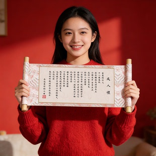 18岁成人礼物女生十八女孩仪式感礼盒卷轴高级实用道具年纪念意义