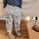 春秋款 长裤 男童女童春装 裤 儿童韩版 子宝宝宽松休闲裤 水洗棉哈伦裤