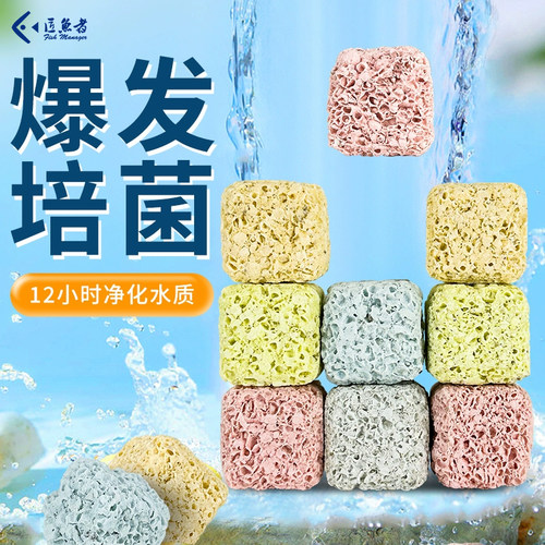 匠鱼者益菌屋培菌净水过滤材料