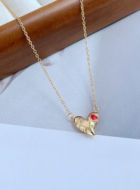 其他金属十字链女精美项链