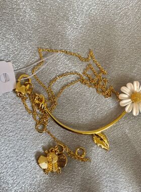 ks小雏菊项链2020年爆款百搭气质