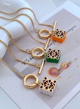 金属女式镂空方形小众设计