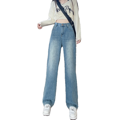 秋冬季新款加绒窄版阔腿裤女