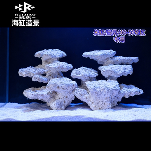 小米鱼缸造景珊瑚鱼缸小缸微缸培菌石人造死石爪哇基拉戈米家海缸
