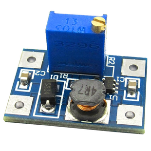 大电流2A SX1308 可调升压板 DC-DC可调升压稳压电源模块板