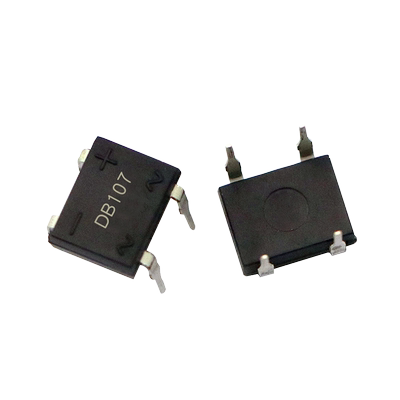 直插DB107整流桥堆扁桥1A/1000V