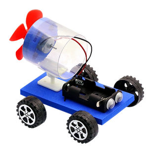 diy材料空气动力小车科技风力赛车益智拼装科学实验小发明小制作