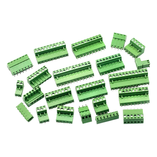 KF2EDGK 5.08MM插拔式接线端子插件插线PCB连接器2/4/12P直弯脚座