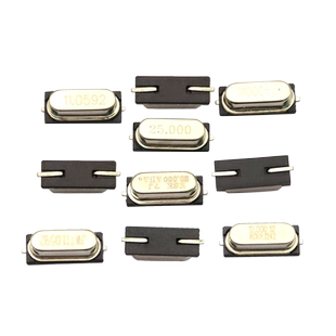 贴片晶振8M 49SMD无源晶振8MHz 11.0592 4 12 16 20石英晶振体钟