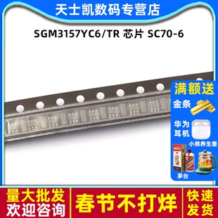 SGM3157YC6/TR 芯片 SC70-6 集成电路 IC （2个)