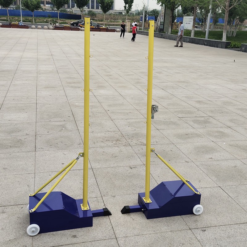 体育器材空箱便携可移动羽毛球架图片