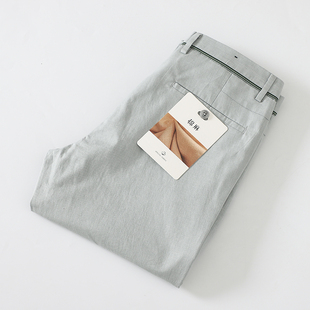 品牌撤柜原单尾货休闲裤 外贸男装春秋休闲弹力高品直筒长裤子男