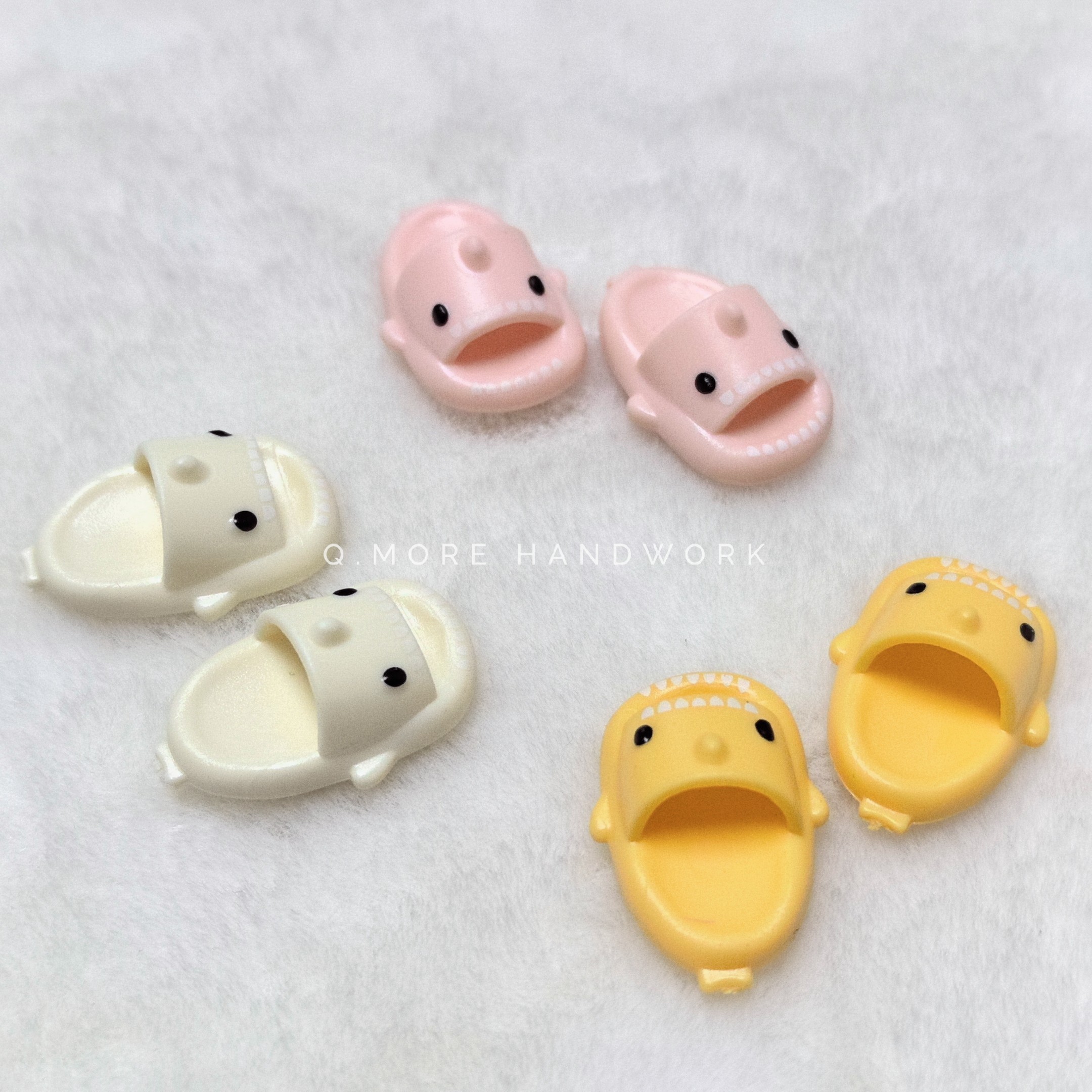 小拖鞋-2024浅茉手工新品ob11娃娃bjd鲨鱼小2.5cm马卡龙可爱,饰品/流行首饰/时尚饰品新,其他DIY饰品配件,淘宝优惠券,粉丝福利购,淘宝优惠卷