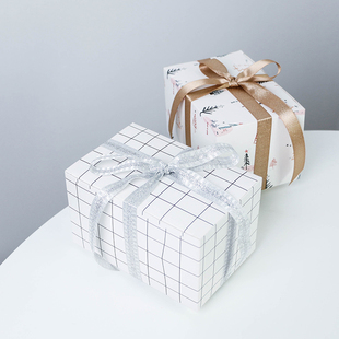 曲奇饼干礼盒包装盒烘焙绿豆糕糖果盒贝果面包点心玛德琳磅蛋糕盒