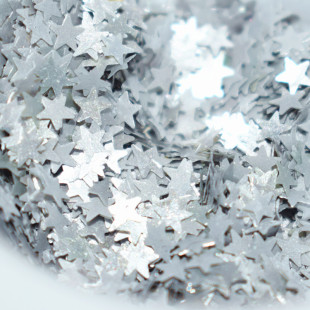 饰 蛋糕冰激凌装 可食用星星爱心闪光碎片珊瑚糖棒棒糖 闪片色粉