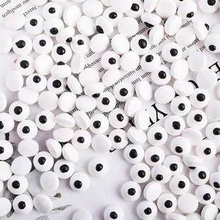 可爱小眼睛眼珠子烘焙蛋糕装饰糖果可食用糖果圣诞节万圣节装饰