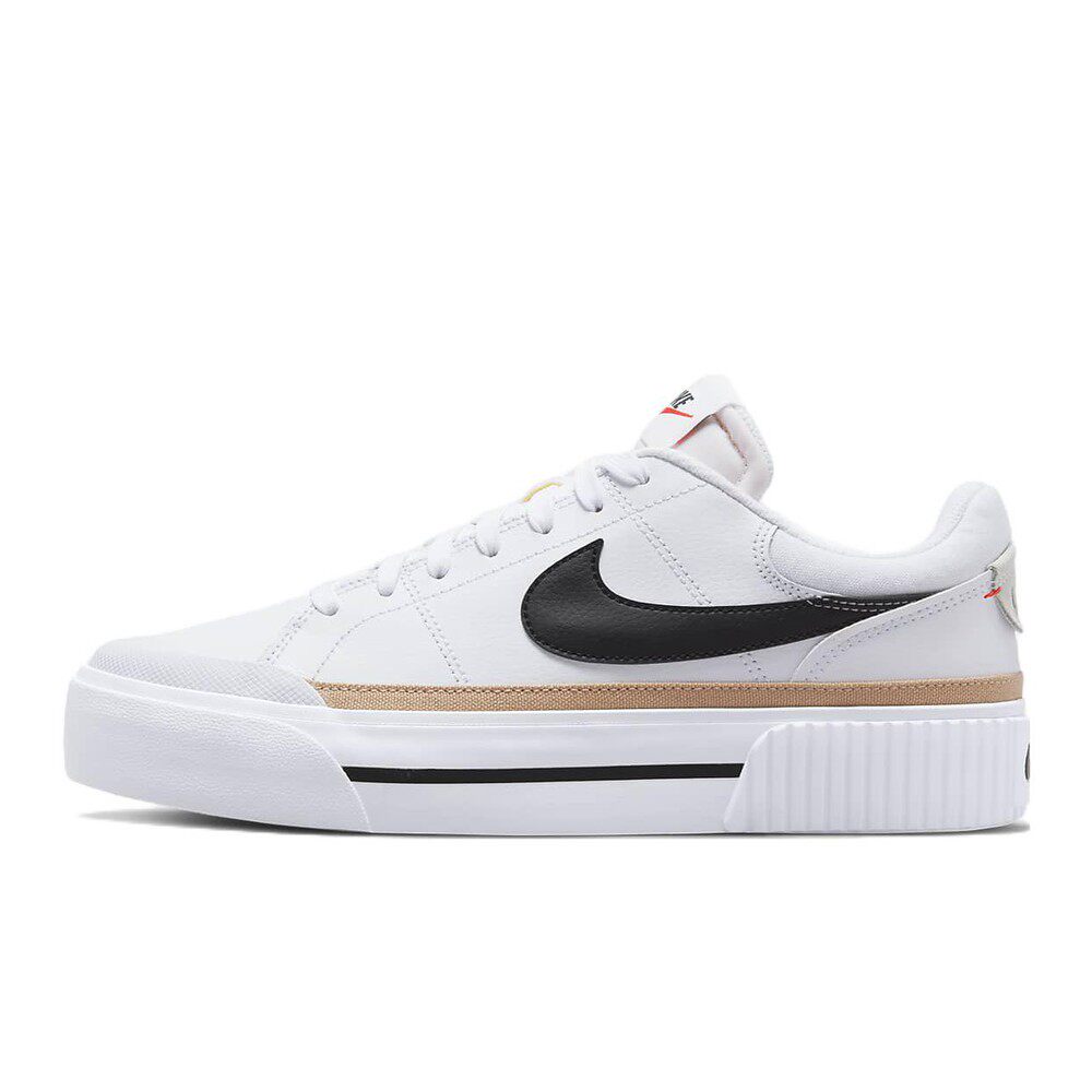 Nike Court Legacy Lift 皮革 舒适 防滑减震耐磨 低帮 板鞋 女款