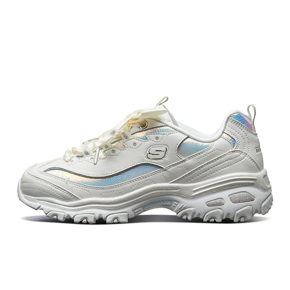 Skechers斯凯奇 D'LITES 1.0 1.0 镭射 厚底 运动 减震防滑 低帮