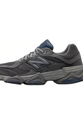 【六饼体育】 New Balance 生活休闲鞋 厚底 系带 灰色 低帮
