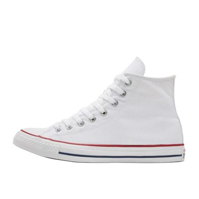 Converse Chuck Taylor Hi 舒适百搭 高帮 帆布鞋 男女同款 白色