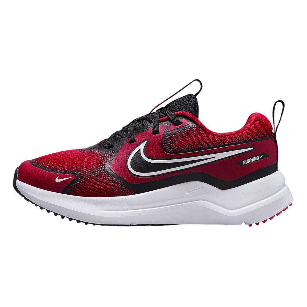 【六饼体育】 Nike 儿童跑步鞋 圆头 秋夏春冬 红色 平跟
