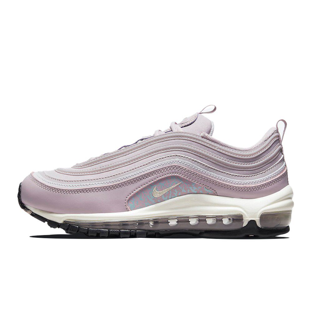 Nike Air Max 97 复古透气 低帮 休闲跑步鞋 女款 脏粉
