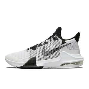 Nike  Air Max Impact 3 实战 低帮 篮球鞋 男款 黑白色
