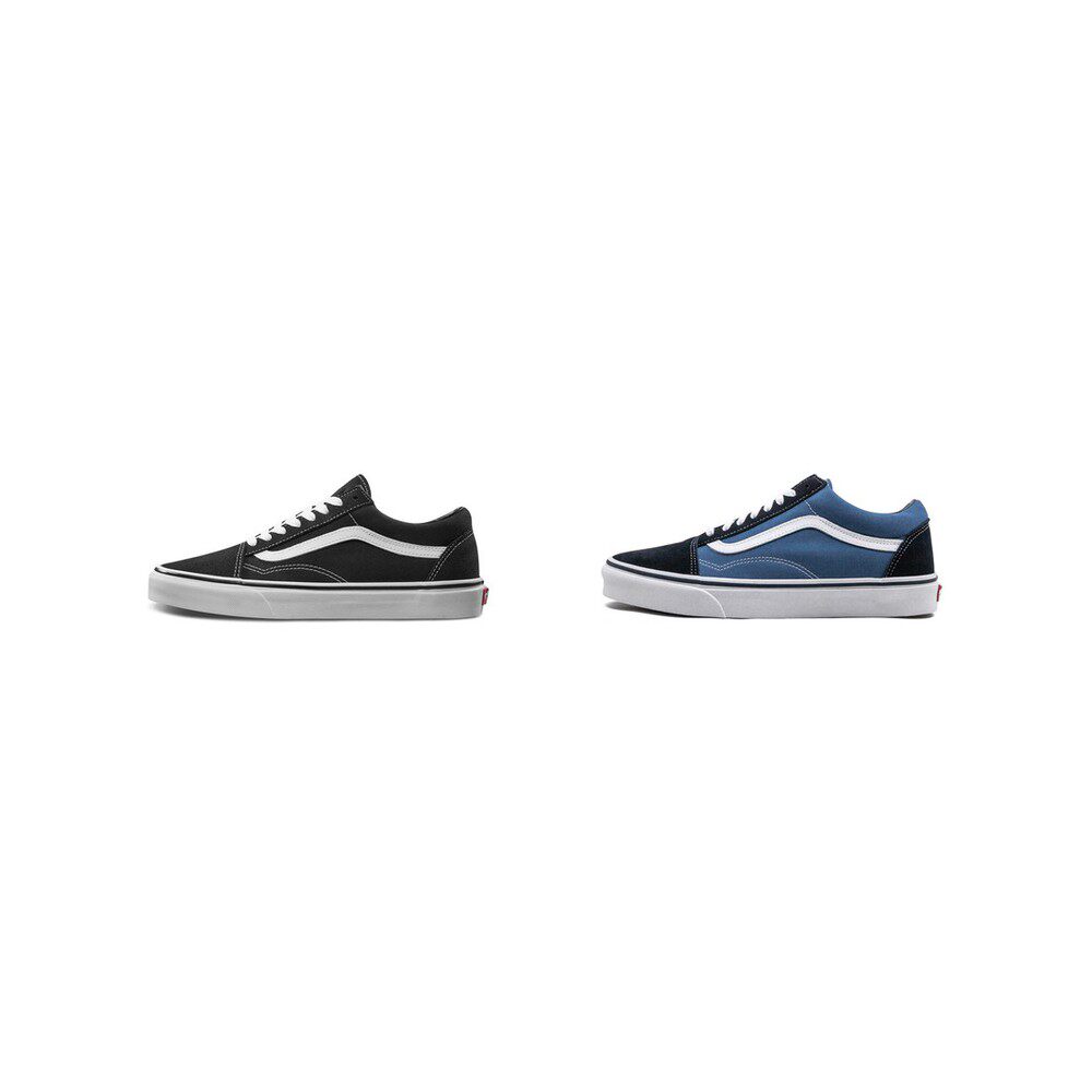 【六饼体育】Vans Old Skool Navy 低帮休闲板鞋 男女同款 经典款