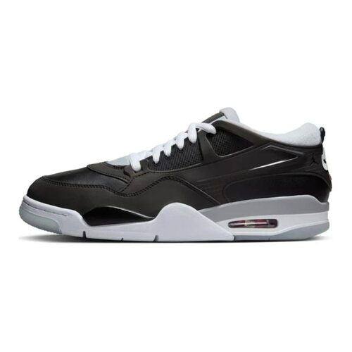 【六饼体育】JordanAirJordan4RMPRM低帮复古篮球鞋男款黑