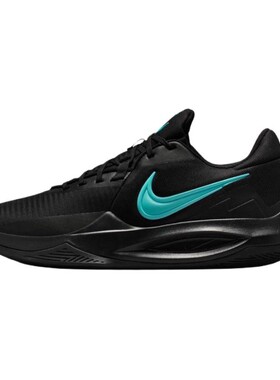 Nike Precision 6 舒适百搭 低帮 篮球鞋 男款 黑色
