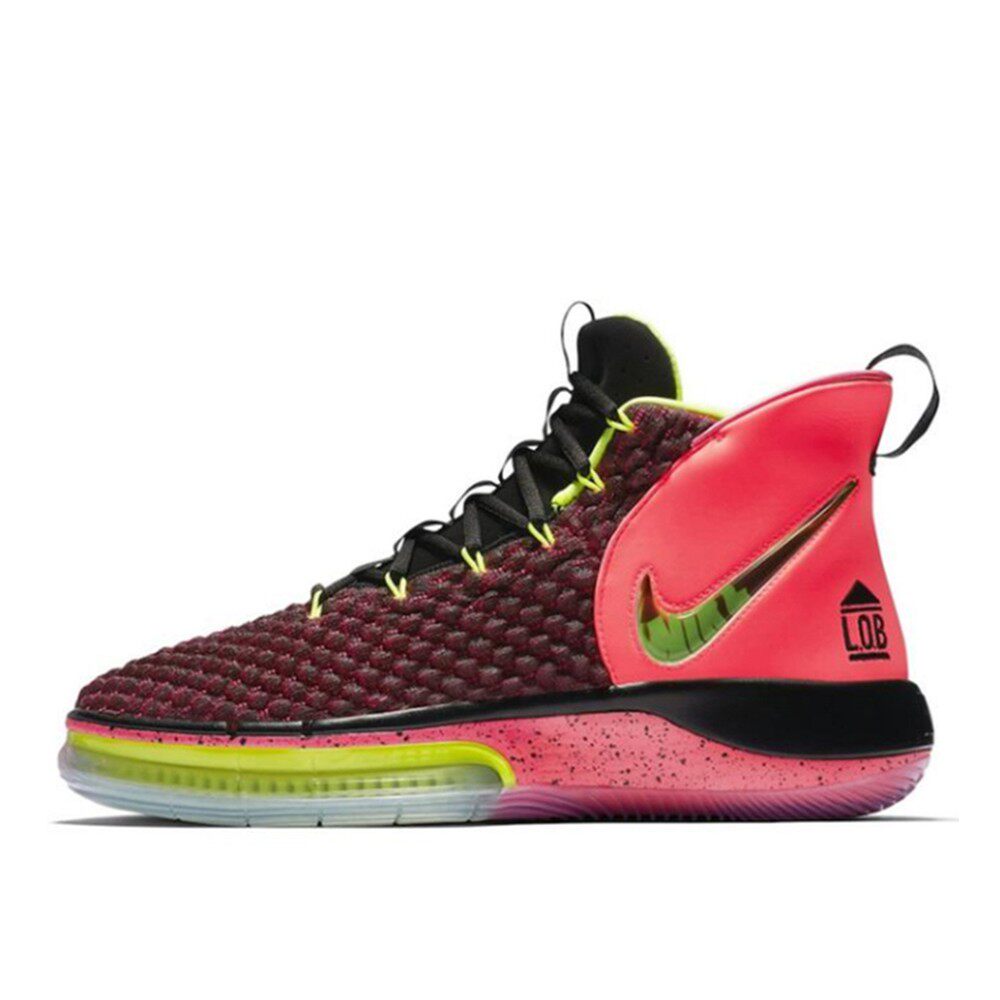 【六饼体育】Nike AlphaDunk EP 高帮 实战篮球鞋 男款 玫红色