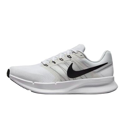 Nike Run Swift 3 舒适简约 低帮 休闲跑步鞋 男款 白黑