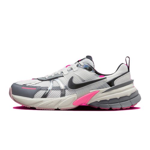 Nike V2K Run 舒适运动 低帮 休闲跑步鞋 女款 白灰黑