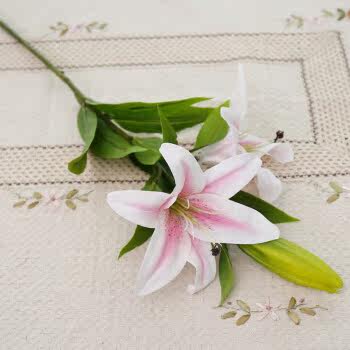一枝单枝百合花(10枝起订)东莞同城鲜花速递客厅办公室会议摆放