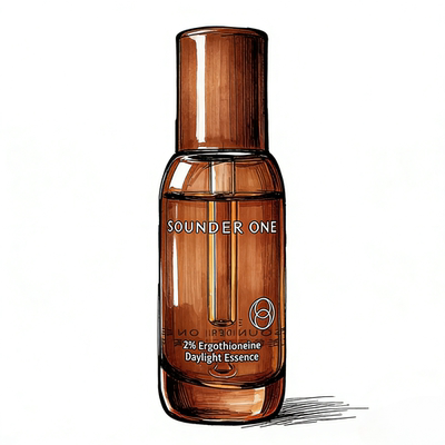 SOUNDER ONE 2%麦角硫因日光五抗精华液sounderone三蛋丸