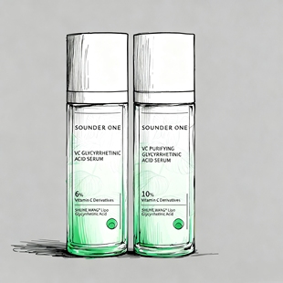 sounderone VC净颜甘草亭酸精华液祛痘控油舒缓细腻肌肤清透毛孔