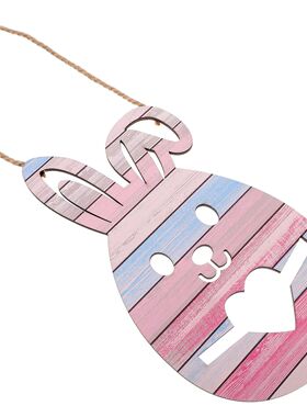 Wood Easer Door Sign Hanging Plaque Design Pary Fesival Deco