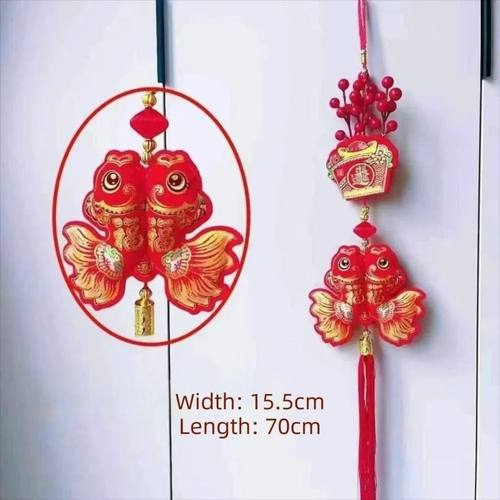 Red Berries New Year Pendant Horse Year Charm Festive Hangin