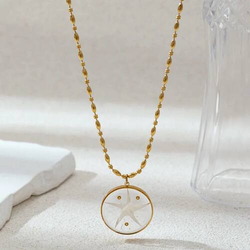 Chic Star Pendants Women Minimalist Necklace Elegant High-En