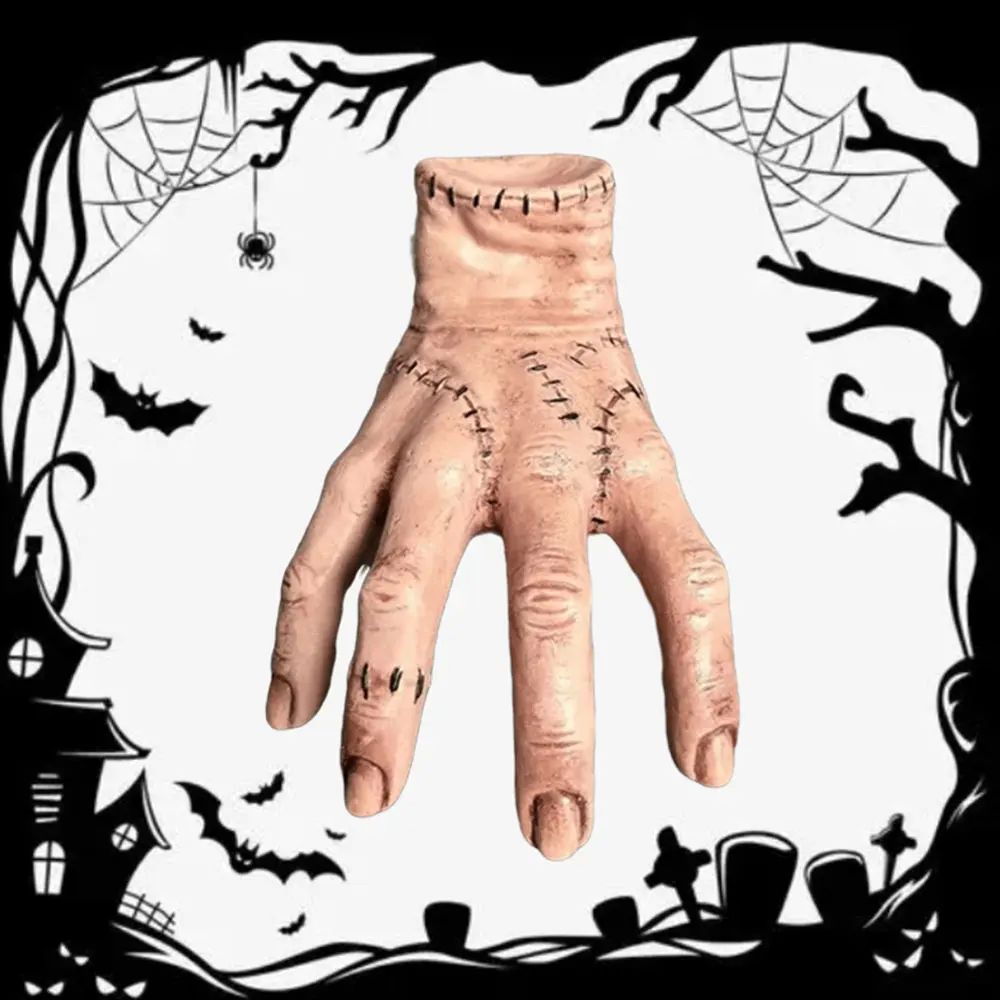 Horror Wednesday Thing Hand Toy From Addams Family Latex Fig