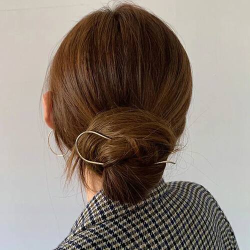 Simple Metal U Shape Hair Clips Pins for Women Girls Hair s