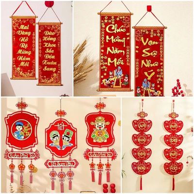 2026 Chinese New Year Horse Decoration Vietnamese Hanging Or