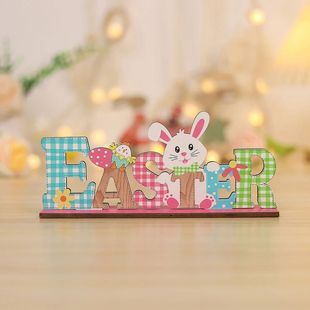 2 Pcs Easter Decorations Dining Room Table Party Tabletop Or