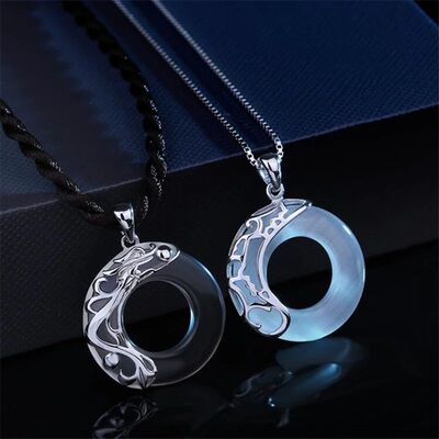 Heaven Officials Blessing Couple Necklaces Moonlight Pendant