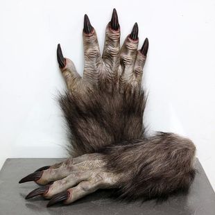 Realistic Werewolf Gloves Wolf Claw Animal Cosplay Costume H
